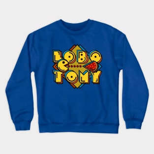 pac man pizza attack Crewneck Sweatshirt